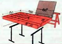 Чертеж стола