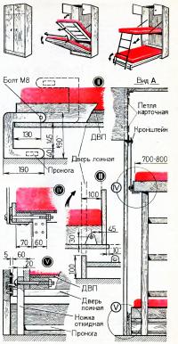 Элементы кровати