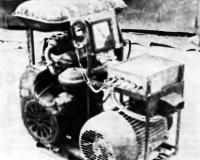 Фото двигателя с генератором