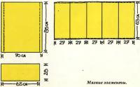 Мягкие элементы кресла