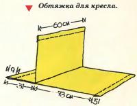 Обтяжка для кресла