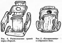 Расположение граней и букарашница в собранном виде