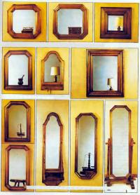 Разные обрамления зеркал