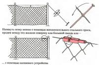 Ремонт забора из сетки