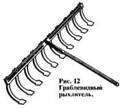 Рис. 12. Граблевидный рыхлитель