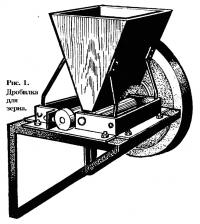 Рис. 1. Дробилка для зерна
