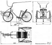 Рис. 1. Мини-веломобиль «Тетра»