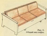 Рис. 1. Общий вид софы