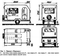 Рис. 1. Прицеп «Теремок»