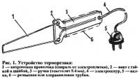 Рис. 1. Устройство терморезака