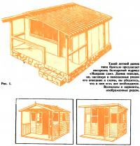 Рис. 1. Варианты домика