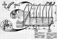 Рис. 2. Каркас палатки