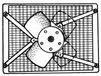 Рис. 2. Крепление вентилятора