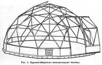 Рис. 2. Крупногабаритная многоугольная теплица