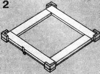 Рис. 2. Стягивание рамы через углы