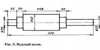 Рис. 3. Ведущий валик