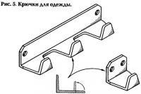 Рис. 5. Крючки для одежды