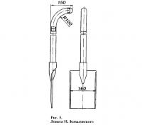 Рис. 5. Лопата Н. Ковалевского