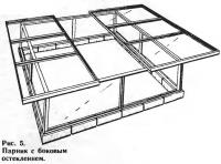 Рис. 5. Париик с боковым остеклением