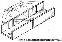 Рис. 8. Столярный кондуктор (стусло)