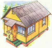 Рисунок летнего домика