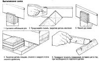 Выпиливание шипа